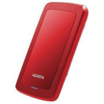 Adata HDD AHV300-1TU31-CRD 1 TB, 2.5", USB 3.2 Gen 1, punane, AES kr&uuml;pteerimine, Plug and Play