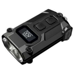 Nitecore TINI3, v&otilde;tmehoidja taskulamp, 600 lm, 4 LED, 330 mAh, IP54, alumiinium, 5 v&otilde;imsustaset, USB laadimine