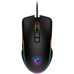 Msi USB optiline m&auml;ngurihiir FORGE GM300, 7200 DPI, 7 nuppu, s&uuml;mmeetriline disain, RGB LED valgustus
