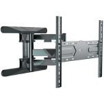 Gembird teleriiendi kinnitus WM-80ST-01, toetab 40-80 tolli, VESA 100x100-600x400 mm, 50 kg, 2 k&auml;tt, 100&deg; p&ouml;&ouml;ramine, 10&deg; kallutus