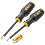 Dewalt Kruvikeerajate komplekt DWHT62057-0, Hex teras, 40 mm k&otilde;rgus, 340 mm pikkus, S2 teras, Bi-materjalist k&auml;epide