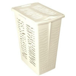 Branq Pesukorv 8140157, 250mm, 375mm, 480mm, 30l, ristk&uuml;lik, kreemiv&auml;rvi, kaanega