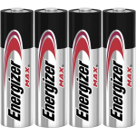 Energizer Alkaline Max AA LR6 437642, 1.5 V, 4 tk, 10 aastat, k&otilde;rge lekke vastupidavus