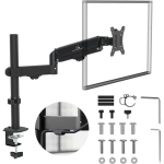 Maclean monitori kinnitus, gaasivedru, 43.2-81.3cm, 2-10kg, must, MC-135, 1 k&auml;si, teras, 75x75mm, 100x100mm