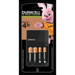 Duracell laadija CEF14, 4, Ni-MH, 2xAA, 2xAAA, 4h, must, termiline, &uuml;lekoormuse, ringkaitse, pingekaitse