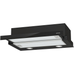 Gorenje &Otilde;hupuhasti TH62E4BG 735442, 7.1kg, 60cm, 17cm, 30.6cm, 1 mootor, 3 kiirus, LED valgustus, 2 lambid, 59-71dB