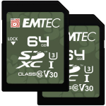 Emtec SDXC 64GB UHS-I U3 V30 Outdoor 2 pcs