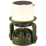 Tracer P&auml;ikese Kempingu Lamp TRAOSW47808, 180lm, 1800mAh, sisseehitatud ventilaator, p&auml;ikeselaadimine, aku indikaator, konks