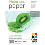 Colorway Matt kahepoolne fotopaber PMD220020A4, 220 g/m&sup2;, 2880 dpi, 20 lehte