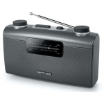 Muse Kandev raadio M-058R, 4 x C t&uuml;&uuml;pi, 0.8 kg, FM/AM, AUX sisenemine, must