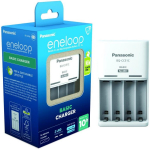 Panasonic laadija BQ-CC17 214406, 100-240V, 4xAA 2000mAh, LED indikaatorid, automaatne v&auml;ljal&uuml;litus, polaarsuse kaitse