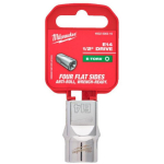 Milwaukee 4932500316, 1/2" pesa Torx E14, sisemine ruut, kroomitud, 4 lamedat k&uuml;lge