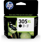 HP 305XL Original Black 3YM62AE, 4ml, 240 lk, 1tk, pigmenditint, HP DeskJet/ENVY