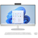 HP 27-cr0232nw 9U2K5EA, 27" All-in-One PC, AMD Ryzen 5 7520U, 16 GB LPDDR5, 512 GB SSD, Win 11, Wi-Fi 6, valge