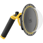 Telesin GP-DMP-T09 veealune korpus GoPro Hero 13/12/11/10/9 jaoks, 30m, 180&deg;, 93%, 70mm, 420g, must-kollane