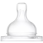 Philips Avent koolikuvastased pudeli nibid SCY763/02, 2 tk, keskmine vool, 3M+, silikoon, BPA-vaba