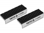 Yato Pehmed Vahetatavad L&otilde;uad Kinnitusvahenditele YT-65000, 75x30mm, 10mm kumm, 2 magnetit, alumiinium