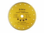 Dimanta disks ar nepārtrauktu turbo malu, 230x22,2mm, G00264, GEKO Profi