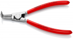 Circlip Pliers, KNIPEX, 46 23 A21, chrome-plated, ergonomic handles, &Oslash; 1.8 mm tips