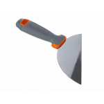 Nerūsējo&scaron;ā tērauda &scaron;pakteļlāpstiņa, 160 mm, pusmēness forma, ērta divkomponentu rokturis, AW30318BL, AWTO