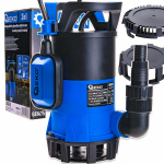 3in1 plastist sukelpump mustale ja puhtale veele ujukl&uuml;litiga GEKO G81475 550W 230V