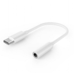 Gembird USB-C audioadapter A-CM-3.5F-01 0.1 m, valge, 1: CDLA USB Type-C (isane)/2: 4-pins 3.5 mm pesa (naine)