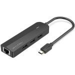 Vention USB keskjaam TGOBB, RJ45 1, USB-C 1, USB 2.0 3, Micro-USB 1, 100Mbps, 8TB HDD tugi, h&auml;daabi laadimine