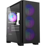 Montech Korpus AIR100ARGB(B), Mini Tower, 3x 120 mm esif&auml;nnid, 1x 120 mm tagaf&auml;nn, 2x 2.5" SSD, 2x 3.5" HDD, RGB valgustus