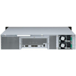 Qnap NAS k&otilde;vaketta korpus TL-R1200S-RP 12 x 3.5-tolline SATA 6Gb/s, 2U, 250W(x2) PSU, 73.7W