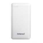 Intenso Power Bank XS20000 20000 mAh, 3.1 A, 5 V, 1x USB-A, 1x USB-C, valge