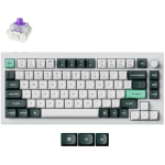 Keychron Klaviatuur Q1H-P1 75% traadita, RGB LED valgustus, 1.8 m kaabel, 60 g aktiveerimisj&otilde;ud, 4000 mAh aku