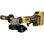 Dewalt Nurk&scaron;lifri DCG404S2T-QW 18V, 125 mm, 2 x 3,5 Ah, harjadeta mootor, elektrooniline pidur, elektrooniline sidur, TStak kast