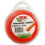 Besk Trimmeri n&ouml;&ouml;r 9047156, 15m, 2mm, kolmnurkne trimmeri n&ouml;&ouml;r
