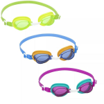 Bestway Ujumisprillid AQUA BURST ESSENTIAL 7330784, selged l&auml;&auml;tsed, pehmed raamid, reguleeritav nina sild, UV kaitse