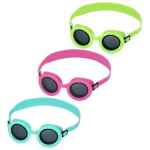 Bestway Ujumisprillid Aquashade 7371466, roheline, roosa v&otilde;i t&uuml;rkiis, silikoonist tihendid, pol&uuml;karbonaat objektiivid, 3+