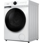 Midea | Washing Machine | MF200W80WB/W-HR | Energy efficiency class A | Front loading | Washing capacity 8 kg | 1400 RPM | Depth 48 cm | Width 60 cm | Display | LCD | Steam function | White