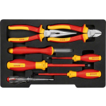 Bosch T&ouml;&ouml;riistade komplekt 1600A02NG3, 7 tk, VDE, 160mm tangid, 200mm tangid, 3 kruvikeerajat, faasitester