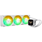 Asus TUF Gaming LC III 360 ARGB LCD White Edition protsessori AIO vedelikjahutus, 90RC01A2-B0EAY0, 3 ventilaatorit, 90.78 CFM