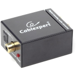 Gembird Helikoonverter DSC-OPT-RCA-001, 1xRCA koaksiaal, 1xToslink, 2xRCA heli, 5V, 0.5W, CE, RoHS