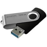 Goodram UTS3-1280K0R11 USB-m&auml;lupulk, 128 GB, USB 3.2 Gen 1, 60 MB/s lugemine, 20 MB/s kirjutamine, must