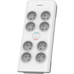 Philips &uuml;lepinge kaitse SPN7080WA/60, 2m, 8xC, valge, l&uuml;liti, &uuml;lepinge kaitse