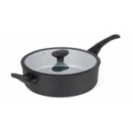 Russell Hobbs praepann RH01857EU7, 24cm, must, 7.3cm, kaanega, alumiinium, PFOA vaba, ergonoomiline k&auml;epide