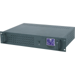 EnerGenie UPS RACK-1500 Rack, UPS-RACK-1500, 1500 VA, 8 Ah, 2 akut, 900 W, 4 x IEC-C13, USB, LCD, AVR