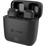 Natec Hopper NMI-2253 mikrofonikomplekt, USB-C, juhtmevaba, 20-20kHz, -38dB, ENC, 4h