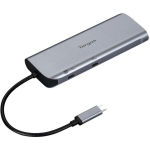 Targus Dual Video Mobile Dock DOCK427GL, 2xHDMI, 2xUSB-C, 2xUSB-A, 1GbE, 140W, 4K@60Hz, kompaktne dokijaam