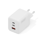 Digitus DA-10304 laadija, 100W, 2xUSB-C, 3 &uuml;hendust, 2A, AC 100-240V, valge