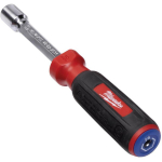Milwaukee 48222536 Kruvikeeraja Hex 10mm, 195mm, magnetiline, pehme k&auml;epide, kroomitud