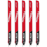 Milwaukee 48476553 m&otilde;&otilde;ksaag lehed, 300mm, 10TPI, 5 tk, karbiidhambad, metallile
