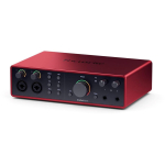 Focusrite Scarlett 16/16 4th Gen MOSC0035 heliliides, 24-bitine, 192 kHz, 2x XLR combo, 4x 6.35 mm sisend, 4x 6.35 mm v&auml;ljund