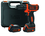 Akutrell 10.8V (2x1.5Ah aku ja laadija) BDCDD12KB 9WBAEB70 BLACK DECKER